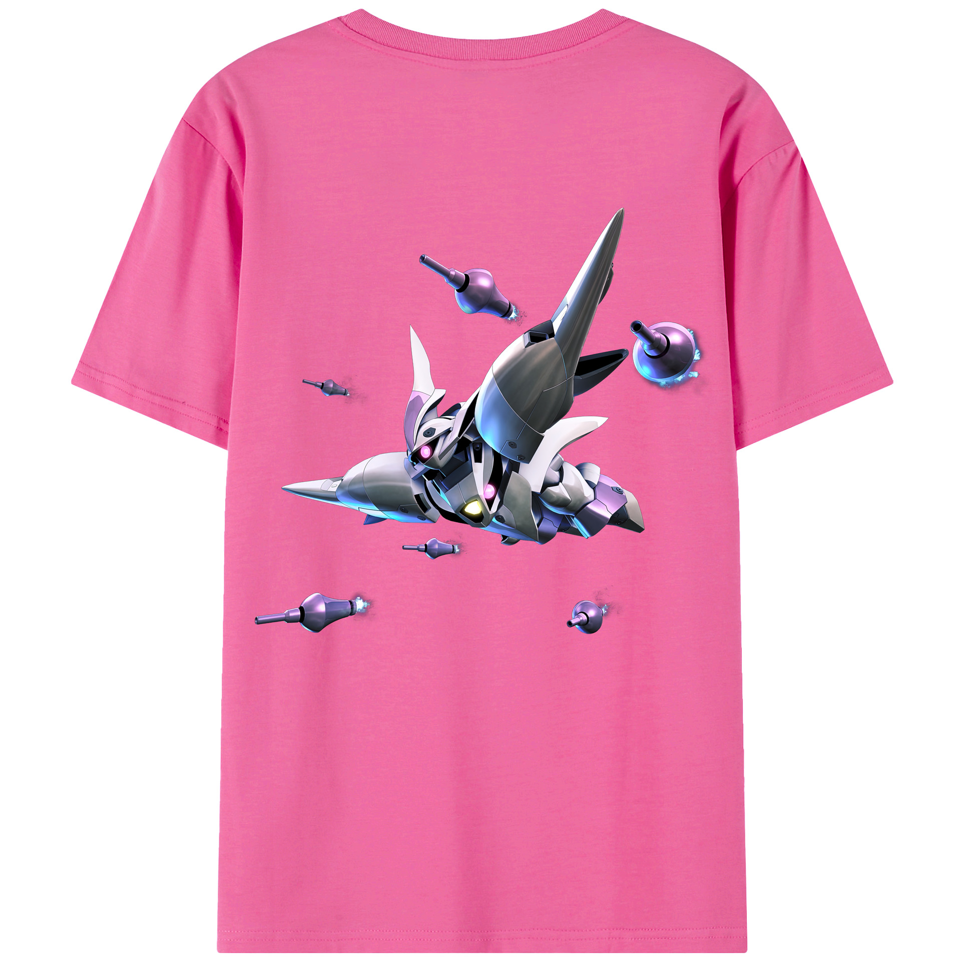 （画像用） 機動戦士ガンダム Mobile Suit Gundam レディース半袖Tシャツ(バックプリント)